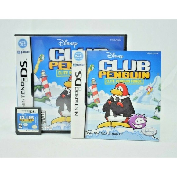 Nintendo Other - Disney - Club Penguin: Elite Penguin Force (Nintendo DS, 2008) - 100% Complete